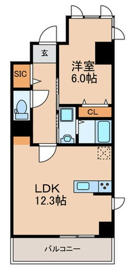 福岡県福岡市博多区美野島３ 西鉄平尾駅 1LDK マンション 賃貸物件詳細