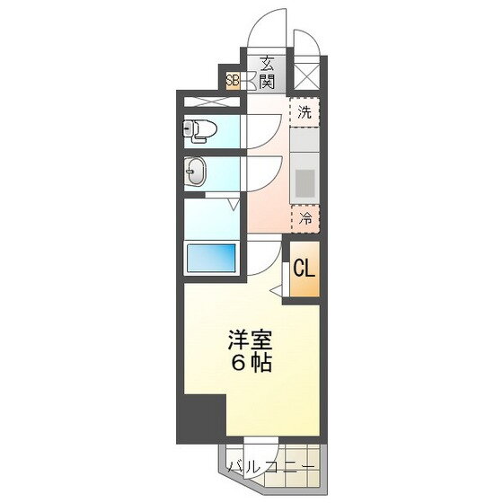 三重県四日市市諏訪町 近鉄四日市駅 1K マンション 賃貸物件詳細