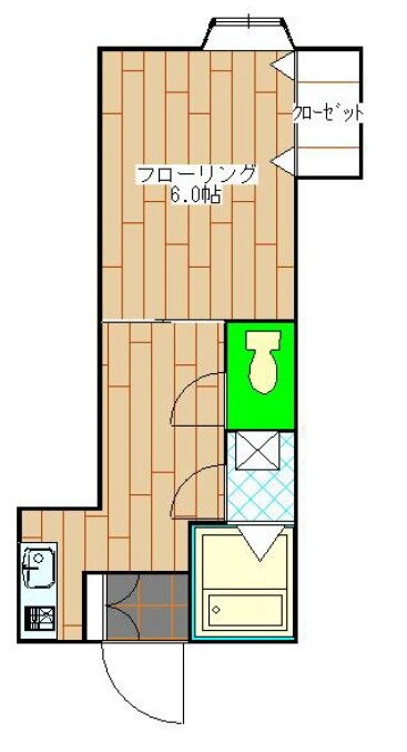 東京都足立区伊興本町１ 竹ノ塚駅 1K アパート 賃貸物件詳細