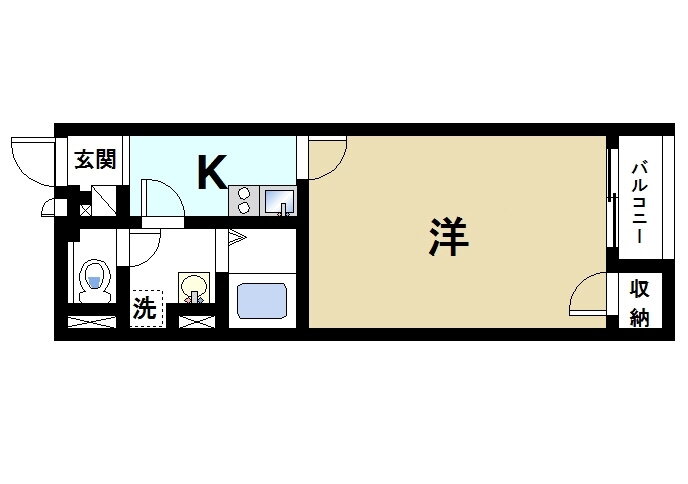 奈良県大和郡山市今国府町 大和小泉駅 1K アパート 賃貸物件詳細