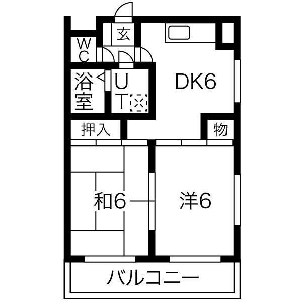 神奈川県横浜市栄区上郷町 港南台駅 2DK マンション 賃貸物件詳細