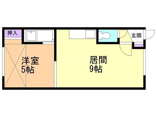 北海道旭川市永山六条４ 1DK アパート 賃貸物件詳細