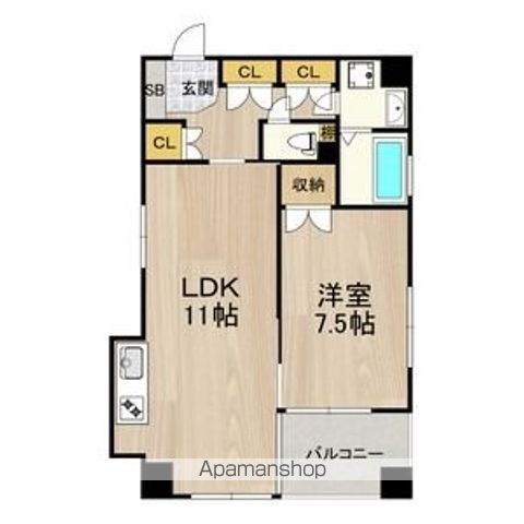 大阪府大阪市福島区吉野１ 福島駅 1LDK マンション 賃貸物件詳細