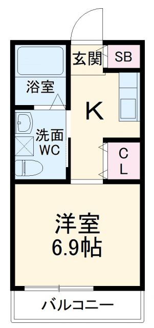 千葉県八千代市大和田 京成大和田駅 1K アパート 賃貸物件詳細