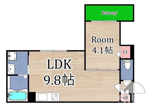 大阪府大阪市旭区中宮３ 千林大宮駅 1LDK アパート 賃貸物件詳細