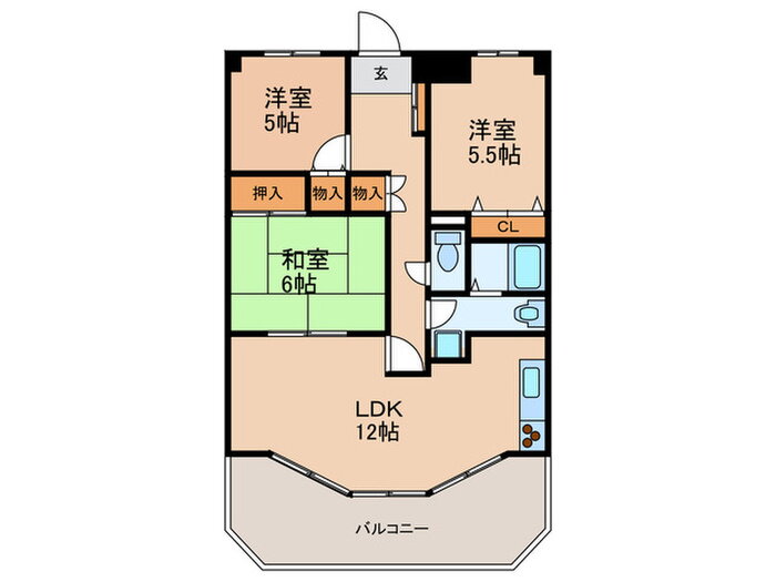大阪府大阪市天王寺区大道２ 寺田町駅 3LDK マンション 賃貸物件詳細