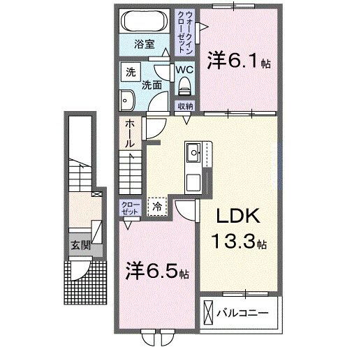 パークレジデンス　ミッド 2階 2LDK 賃貸物件詳細
