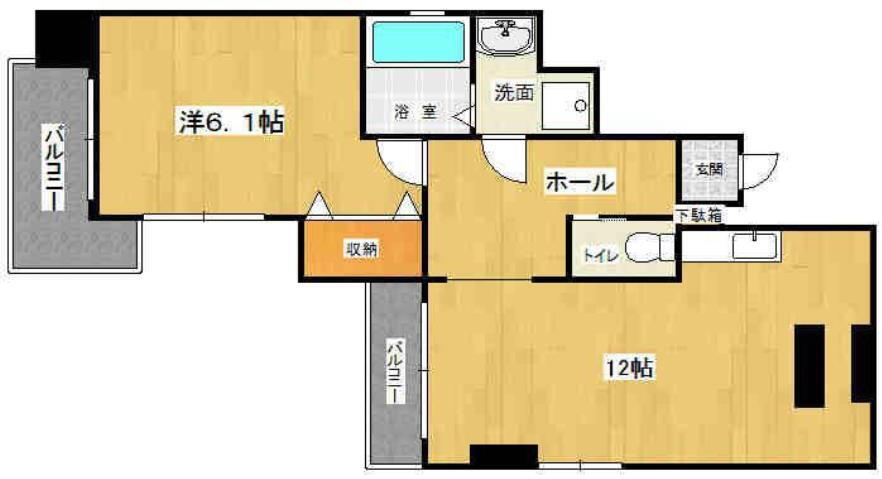 福岡県福岡市中央区荒戸２ 大濠公園駅 1LDK マンション 賃貸物件詳細