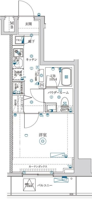 東京都足立区綾瀬１ 綾瀬駅 1K マンション 賃貸物件詳細