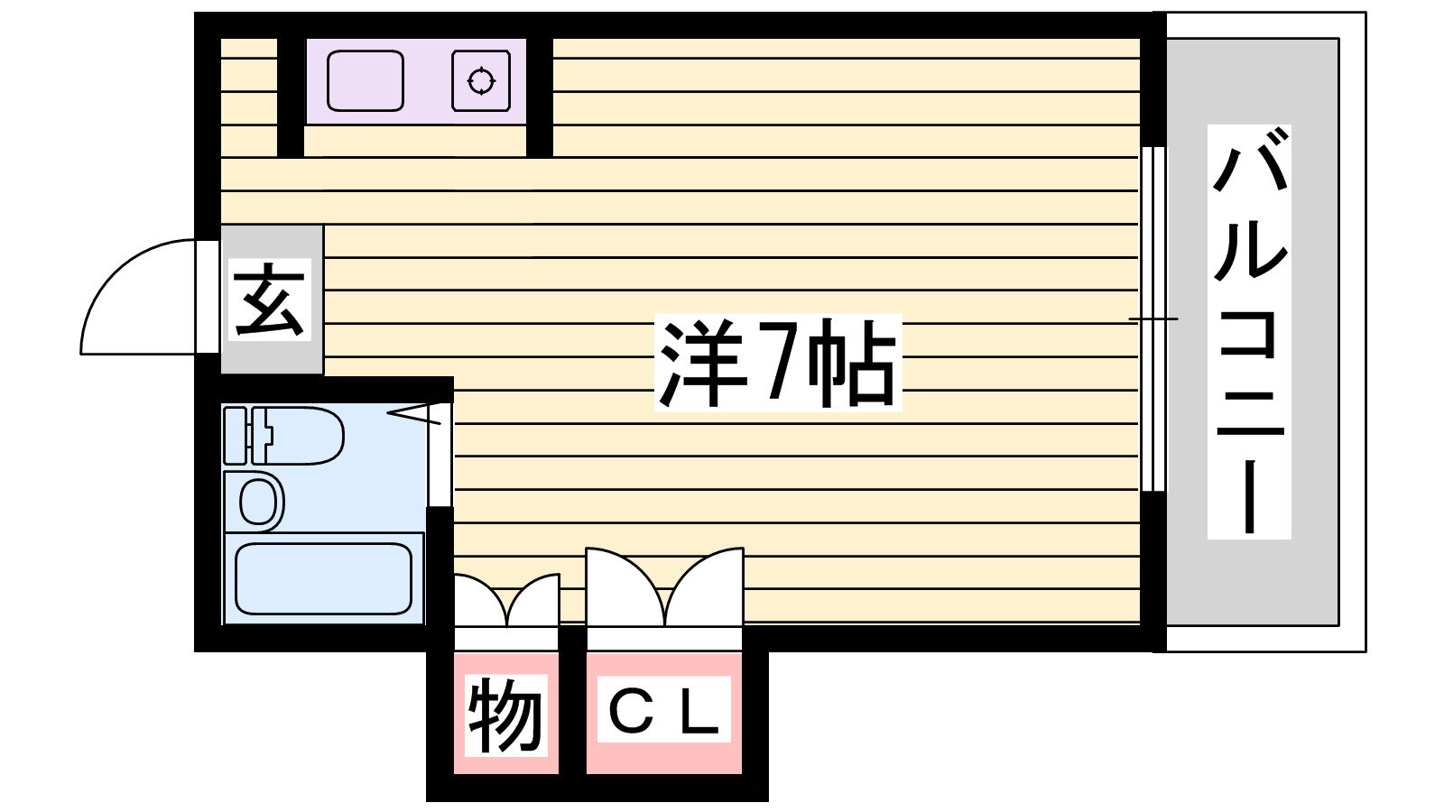 兵庫県姫路市上手野 姫路駅 ワンルーム マンション 賃貸物件詳細