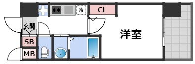 大阪府大阪市西区九条２ 九条駅 1K マンション 賃貸物件詳細