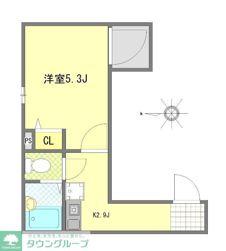 フォルトゥーナ梅島 1階 1K 賃貸物件詳細