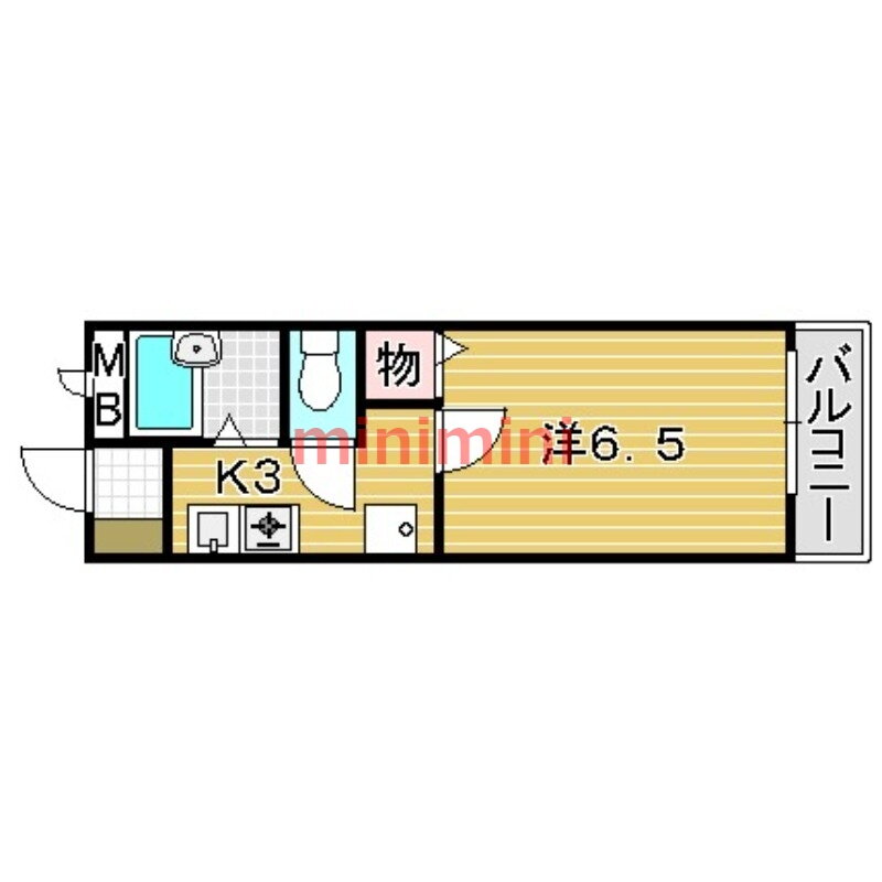 大阪府吹田市天道町 吹田駅 1K アパート 賃貸物件詳細