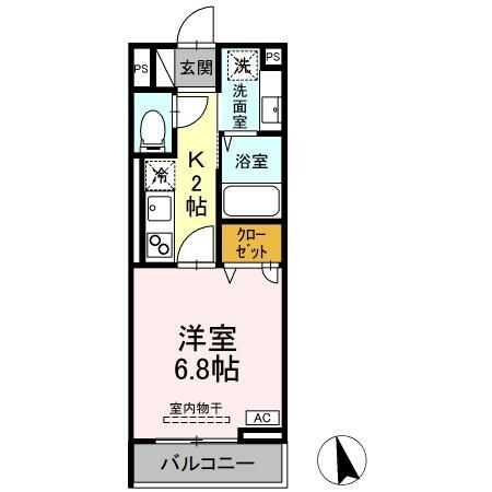 東京都府中市若松町１ 多磨霊園駅 1K アパート 賃貸物件詳細