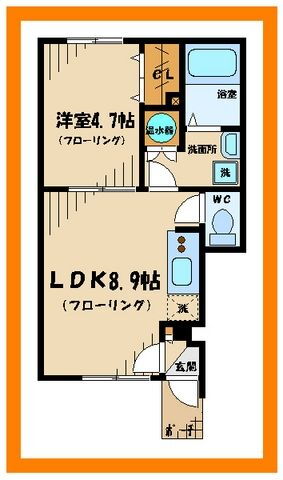 東京都府中市是政１ 是政駅 1LDK アパート 賃貸物件詳細