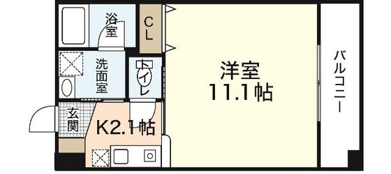 広島県広島市西区南観音１ 舟入川口町駅 1K マンション 賃貸物件詳細