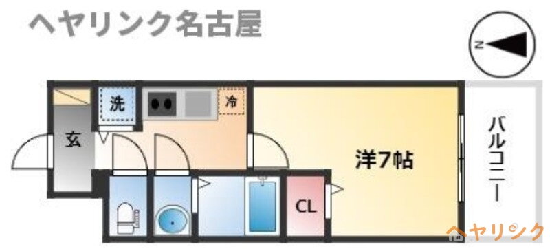 愛知県名古屋市北区上飯田通１ 上飯田駅 1K マンション 賃貸物件詳細