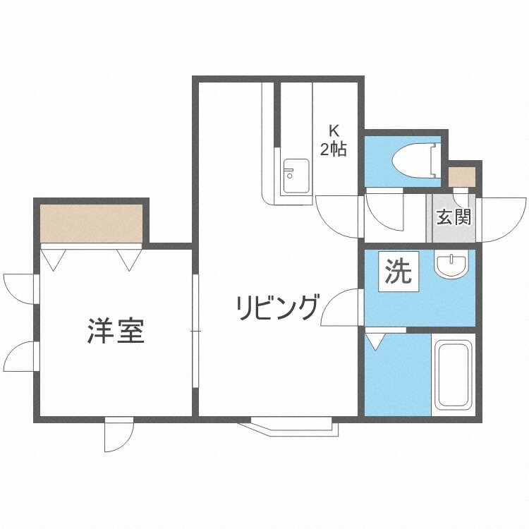 北海道札幌市東区北十一条東１１ 東区役所前駅 1LDK アパート 賃貸物件詳細