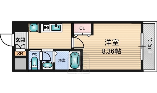 大阪府吹田市垂水町３ 江坂駅 1K マンション 賃貸物件詳細