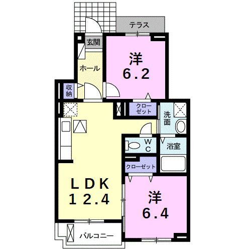 愛知県知多郡東浦町大字生路字浜田 石浜駅 2LDK アパート 賃貸物件詳細