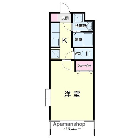 静岡県浜松市中央区和合町 浜松駅 1K マンション 賃貸物件詳細