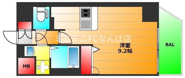 大阪府大阪市中央区高麗橋１ 北浜駅 1K マンション 賃貸物件詳細