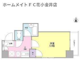 東京都小平市花小金井南町１ 花小金井駅 1K マンション 賃貸物件詳細