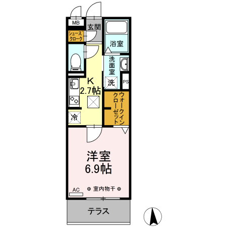 愛知県刈谷市恩田町１ 一ツ木駅 1K アパート 賃貸物件詳細
