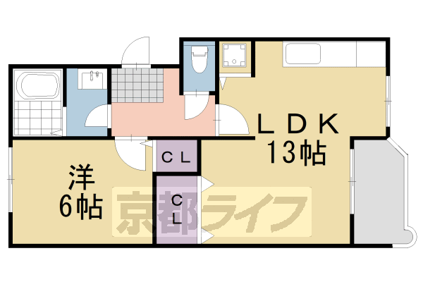 芝ノ宮マンション 4階 1LDK 賃貸物件詳細