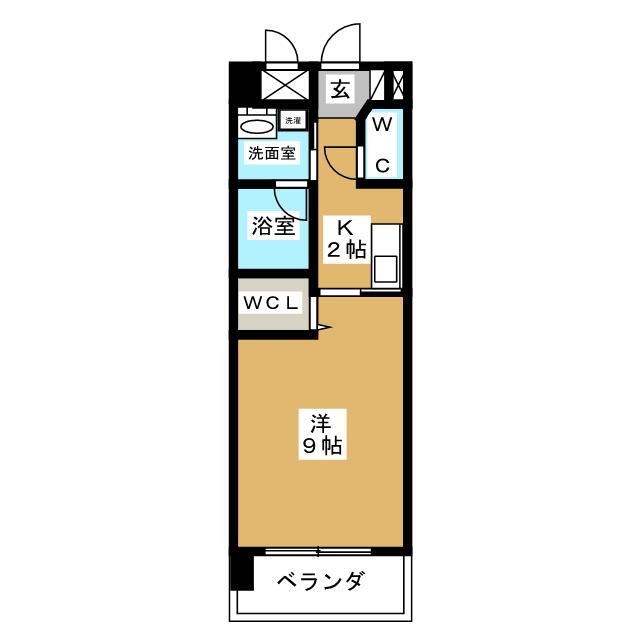 愛知県名古屋市北区金城３ 黒川駅 1K マンション 賃貸物件詳細