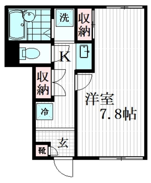 埼玉県さいたま市中央区桜丘１ 与野本町駅 1K アパート 賃貸物件詳細