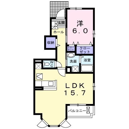 茨城県筑西市岡芹２ 下館二高前駅 1LDK アパート 賃貸物件詳細