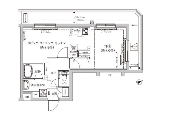アイルグランデ品川 5階 1LDK 賃貸物件詳細