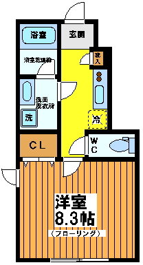 東京都杉並区永福３ 西永福駅 1K アパート 賃貸物件詳細