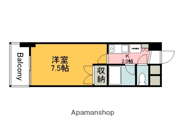広島県広島市西区横川町１ 横川一丁目駅 1K マンション 賃貸物件詳細