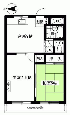 福島県いわき市小名浜字定西 泉駅 2DK マンション 賃貸物件詳細