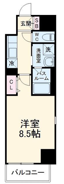 愛知県名古屋市西区幅下２ 浅間町駅 1K マンション 賃貸物件詳細