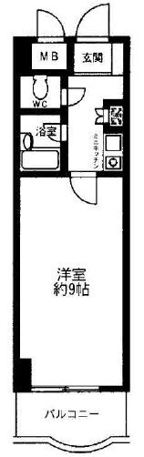 ホワイトガーデン東田 3階 1K 賃貸物件詳細