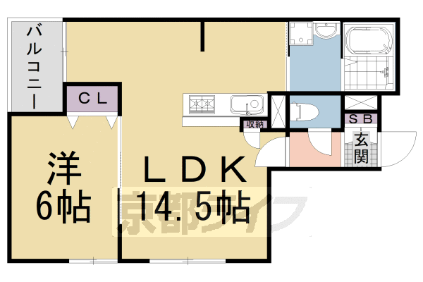 京都府京都市南区東九条南山王町 京都駅 1LDK マンション 賃貸物件詳細