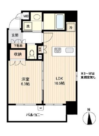 東京都台東区三筋２ 新御徒町駅 1LDK マンション 賃貸物件詳細