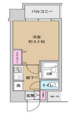 東京都江東区亀戸１ 亀戸駅 1K マンション 賃貸物件詳細