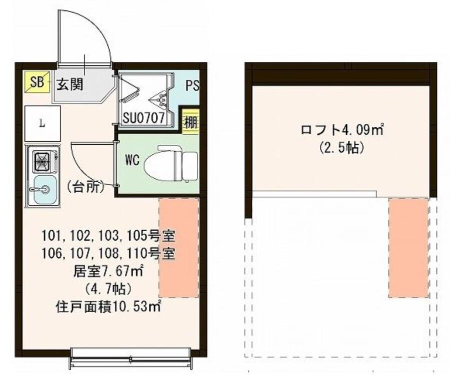 東京都北区豊島８ 王子神谷駅 ワンルーム アパート 賃貸物件詳細