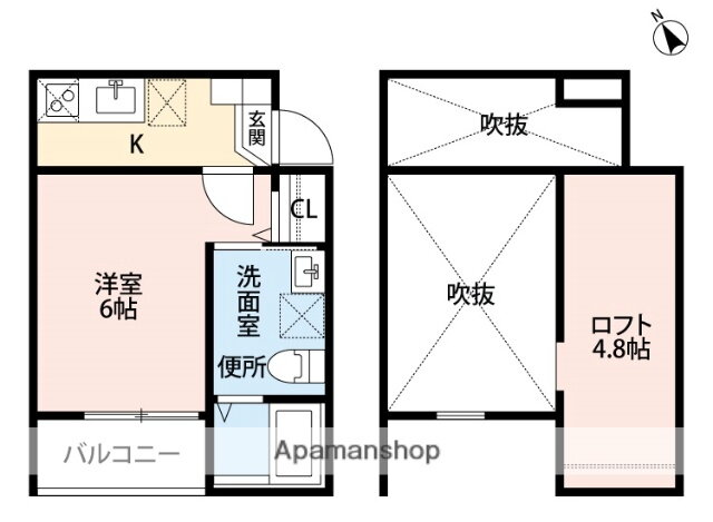 エクステンションＹ 1階 1K 賃貸物件詳細