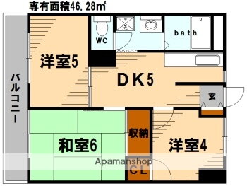 神奈川県横浜市栄区小菅ケ谷１ 本郷台駅 3DK マンション 賃貸物件詳細