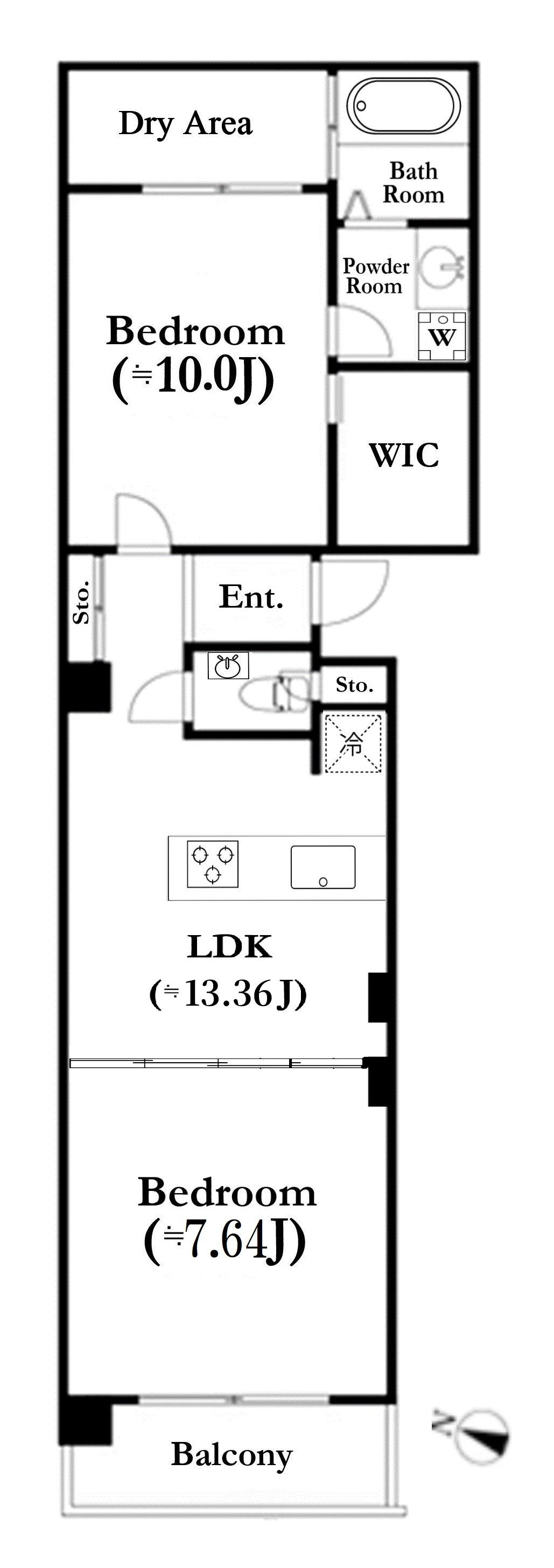 東京都目黒区大岡山１ 都立大学駅 2LDK マンション 賃貸物件詳細