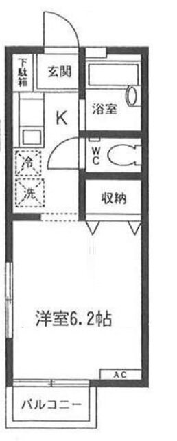 東京都豊島区雑司が谷３ 雑司が谷駅 1K アパート 賃貸物件詳細