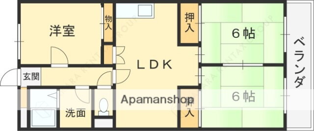 大阪府八尾市桜ヶ丘３ 近鉄八尾駅 3LDK マンション 賃貸物件詳細