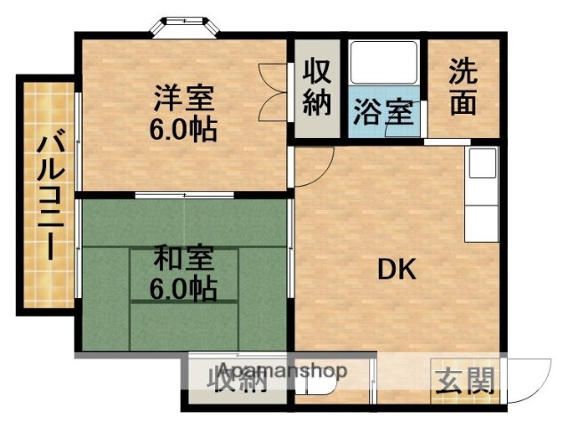 静岡県掛川市宮脇 掛川駅 2DK アパート 賃貸物件詳細