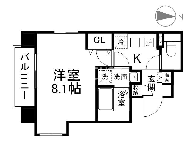 京都府京都市南区吉祥院九条町 西大路駅 1K マンション 賃貸物件詳細