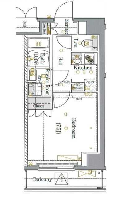 東京都葛飾区堀切３ 堀切菖蒲園駅 1K マンション 賃貸物件詳細